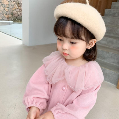 2022 Haine pentru copii mici Toamna Fete Pulovere tricotate Cardigan Copii Paltoane și jachete Mâneci lungi Îmbrăcăminte exterioară pentru copii