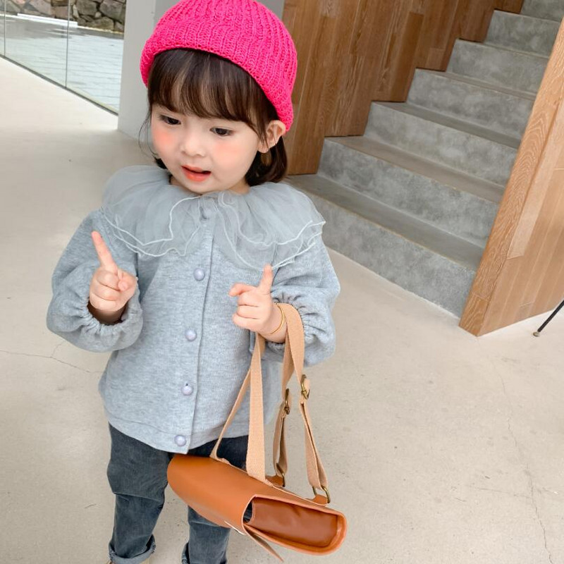 2022 Haine pentru copii mici Toamna Fete Pulovere tricotate Cardigan Copii Paltoane și jachete Mâneci lungi Îmbrăcăminte exterioară pentru copii