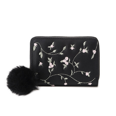 Γυναικείο Πορτοφόλι PU Δερμάτινο Γυναικείο Πορτοφόλι Κατασκευασμένο από Δερμάτινο Γυναικείο Πορτοφόλι Θήκη κάρτας Πτυσσόμενα φορητά γυναικεία τσαντάκια με νομίσματα