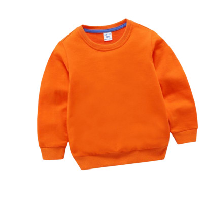 Primăvară Toamnă Copii Pulover Solid cu mâneci lungi Bebeluși Băieți Fete Top din bumbac Îmbrăcăminte pentru copii Hanorace Cămașă cu fundul de iarnă