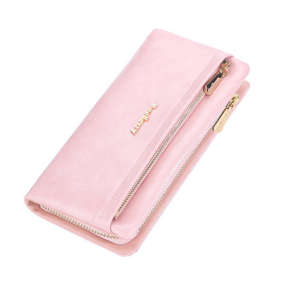 Ženski novčanici, duge torbice velikog kapaciteta za žene s patentnim zatvaračem, džepom za novčiće, kvalitetan crveni mekani kožni novčanik, ženska torbica sa spojkom