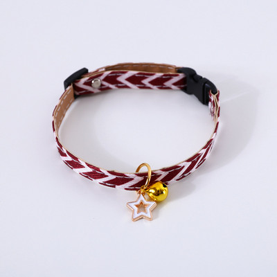 Jaapani stiilis reguleeritav lemmiklooma kaelarihm lill õõnes kelluke kass koera rakmed küüliku rihm coleira cachorro perros de gato tarvikud