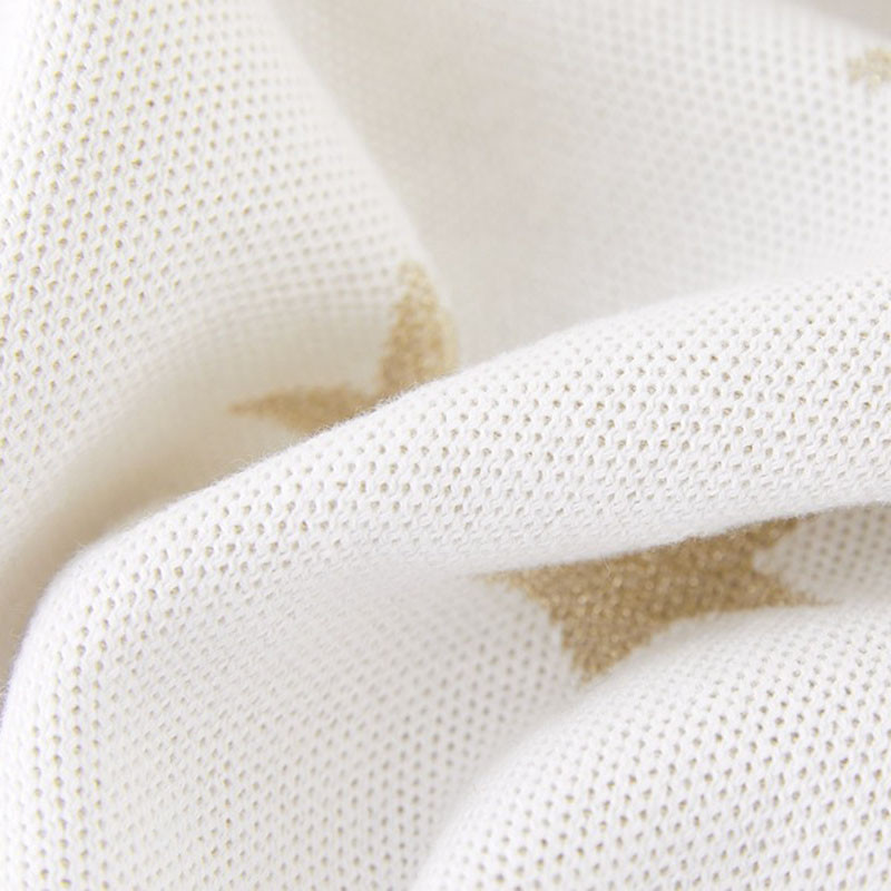 Pulover tricotat Copii Toamna Fete Stele Cardigan Brodat Bebeluș Pulover Mânecă Lungă Copii Haine Moale 1 2 3 4 5 6A