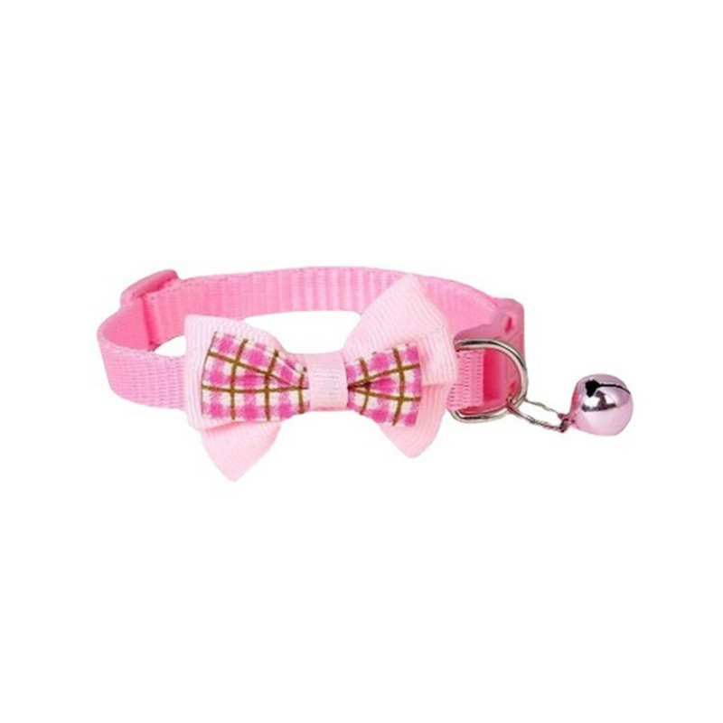 Pet Bow Collar Bell Bow Collar Регулируема папийонка за кучета Красива яка с кученца и котки Аксесоари за домашни любимци Безплатна доставка