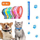 Guler de pisică cu ridicata pentru guler de pisică cu clopot, colier reglabil, pisică, cățel, pisicuță, guler, dropshipping pentru animale de companie, guler pentru câini