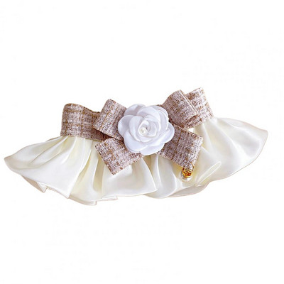 Praktiline kassi kaelarihm, võluv kassi rinnatükk Elegantne dekoratiivne koerakassi pudipõlle kaelarätt