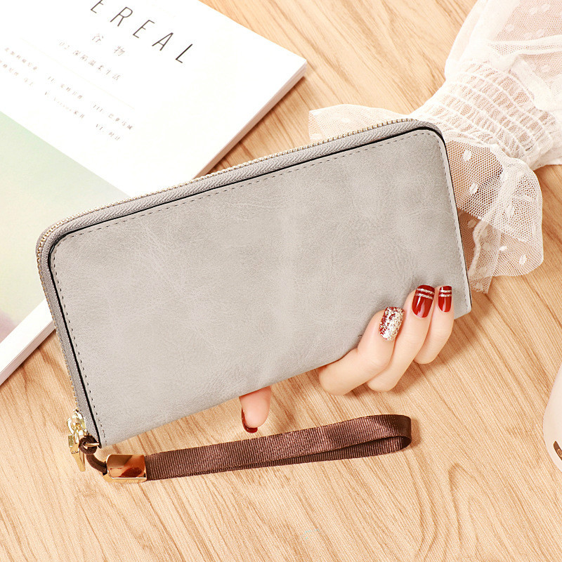 Brand Designer Wristband Πορτοφόλια Γυναικεία Πορτοφόλι Clutch Πολλά τμήματα Γυναικεία τσάντα τσάντα μεγάλη κάρτα