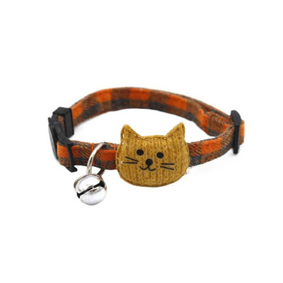 Colier drăguț ajustabil pentru animale de companie, cu papion, clopoțel, pisică, câine, guler de nailon, petrecere de Crăciun, papion pentru pisici, cravată de culoarea bomboanelor