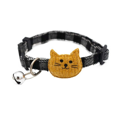 Colier drăguț ajustabil pentru animale de companie, cu papion, clopoțel, pisică, câine, guler de nailon, petrecere de Crăciun, papion pentru pisici, cravată de culoarea bomboanelor