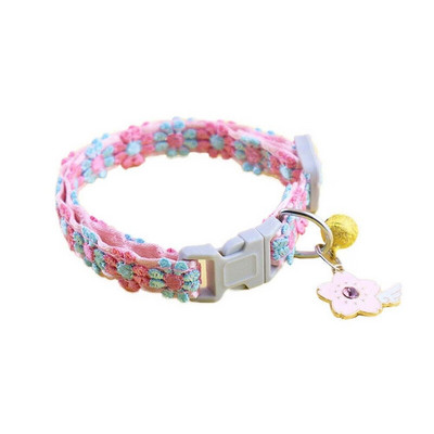 Colier drăguț ajustabil pentru animale de companie, cu papion, clopoțel, pisică, câine, guler de nailon, petrecere de Crăciun, papion pentru pisici, cravată de culoarea bomboanelor