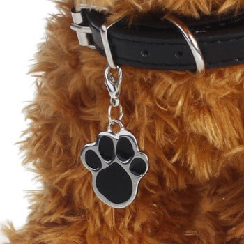 Κολάρο Pet Paw Dog Puppy Cat Anti-Lost ID Όνομα Ετικέτες Κρεμαστό γούρι αξεσουάρ