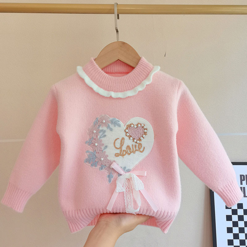 Tüdrukute kampsunid, talveriided, 2023. aasta uus mood, kvaliteetne 2–6-aastaste laste riided