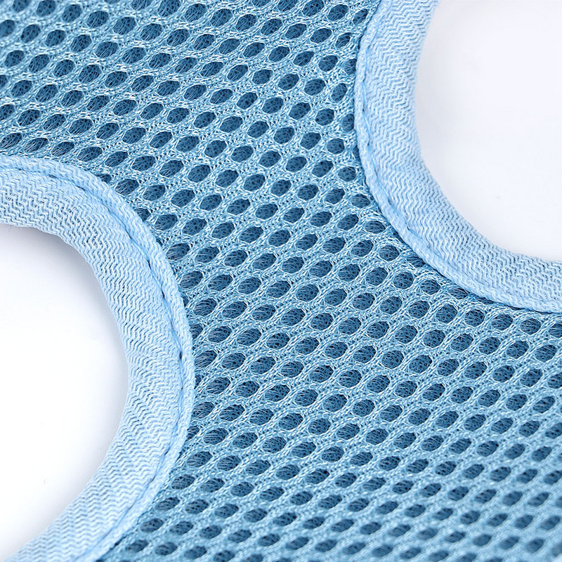 Drăguț, pisică mică, ham pentru câini, set de lesă, accesorii cu fundă, plasă reglabilă din nailon, ham pentru cățeluș, cu lesă, pentru chihuahua pug