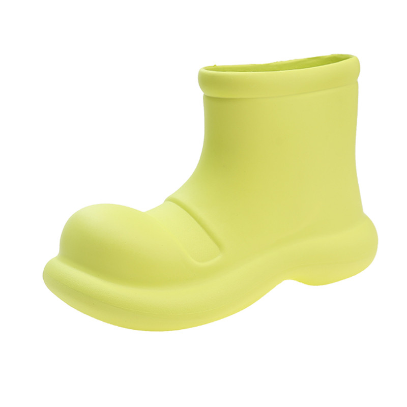 Φθινοπωρινές χειμερινές κοντές μπότες 2023 Νέες γυναικείες αδιάβροχες μπότες βροχής Αστείες καρτούν Κοριτσίστικες μπότες βροχής ελαφριές αντιολισθητικές μπότες εργασίας