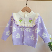 Tüdrukute mantel Laste kampsun 2023 sügis-talv uus mood Stiil Laste jope Kvaliteetsed beebiriided 3 aastat 5