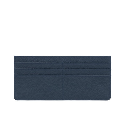 Μονόγραμμα Γράμματα Γυναικείο πορτοφόλι με κάρτα Λεπτό επίπεδο πορτοφόλι Πορτοφόλι με φερμουάρ Εξαιρετικά λεπτό δέρμα Μακρύ πορτοφόλι