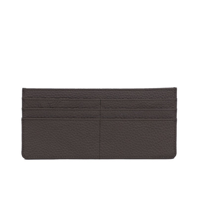 Μονόγραμμα Γράμματα Γυναικείο πορτοφόλι με κάρτα Λεπτό επίπεδο πορτοφόλι Πορτοφόλι με φερμουάρ Εξαιρετικά λεπτό δέρμα Μακρύ πορτοφόλι