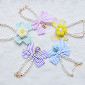 Decorație drăguț pentru guler pentru pisoi Guler pentru pisici, guler reglabil pentru pisici, guler pentru cățeluș Articole pentru animale de companie Arc Accesorii pentru animale de companie