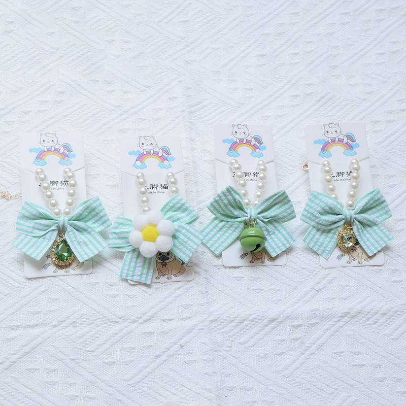 Decorație drăguț pentru guler pentru pisoi Guler pentru pisici, guler reglabil pentru pisici, guler pentru cățeluș Articole pentru animale de companie Arc Accesorii pentru animale de companie