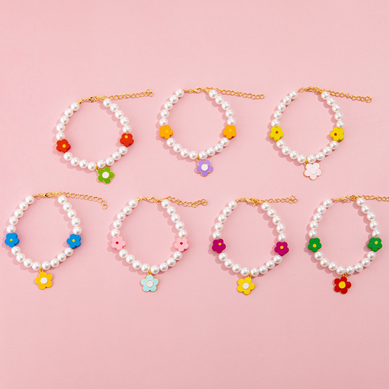 Kassi kaelarihm kaelakee reguleeritav lemmiklooma kaelarihm Princess Style Pearl Kitten Charm lille kaelarihm kasside ja kutsikate aksessuaaride kaunistamiseks