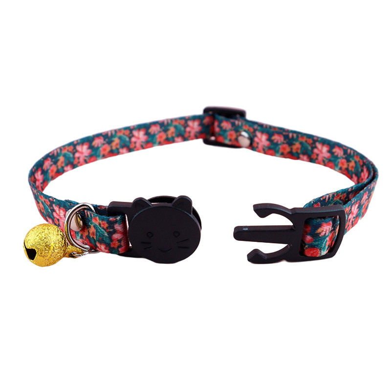 Προμήθειες για κατοικίδια κολιέ 28 στυλ γάτας με ρυθμιζόμενο χριστουγεννιάτικο κολάρο εκτύπωσης φρούτων για κατοικίδια με κουδούνι Teddy Chihuahua για κουτάβια γατάκια