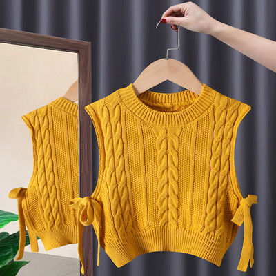 Pulover Albastru pentru Fata Toamna Iarna Pulover tricotat Cardigan Albă ca Zăpada Fete Jachetă Cardigan Manta Bumbac Pulover Copii