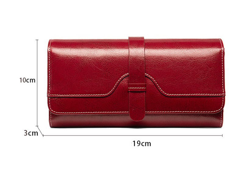 Γυναικείο πορτοφόλι από Πολυτελές ντιζάιν Μακρύ τσαντάκι Υψηλής ποιότητας θήκη κάρτας RFID Γυναικεία πορτοφόλια Fahion Clutch Δώρο