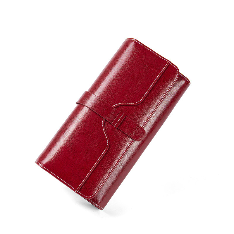 Γυναικείο πορτοφόλι από Πολυτελές ντιζάιν Μακρύ τσαντάκι Υψηλής ποιότητας θήκη κάρτας RFID Γυναικεία πορτοφόλια Fahion Clutch Δώρο