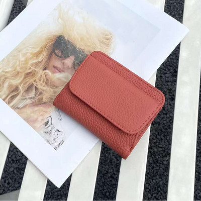 Πορτοφόλια από για γυναίκες Προσαρμοσμένα αρχικά Πρωτότυπα αγελάδας Πορτοφόλι με κέρματα Χαράξτε το όνομα DIY Δώρο Πολυτελές μικρό γυναικείο πορτοφόλι