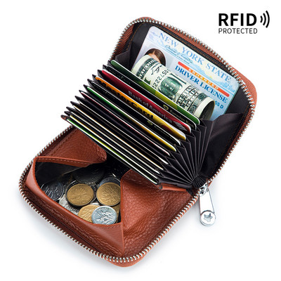 Νέα γυναικεία πορτοφόλια Γυναικεία πορτοφόλια RFID Μόδα Κέρματα Πορτοφόλι Θήκες κάρτας Πορτοφόλι με φερμουάρ Πορτοφόλι μεγάλης χωρητικότητας Τσάντα χρημάτων