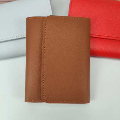 Uued armsad naiste rahakotid Väike Hasp Girl krediitkaardihoidja PU-nahast mündikoti jaoks Naiste rahakott Lühikesed rahakotid naistele