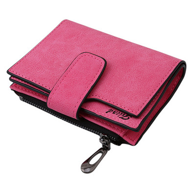 Ματ γυναικείο πορτοφόλι Hasp Μικρό και λεπτό τσαντάκι με κέρματα Γυναικεία πορτοφόλια Κάτοχοι καρτών Πορτοφόλι πολυτελείας μάρκας Επώνυμη τσάντα