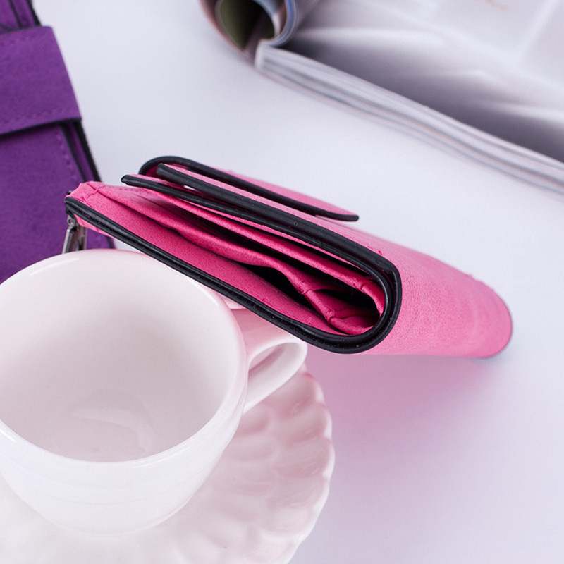 Ματ γυναικείο πορτοφόλι Hasp Μικρό και λεπτό τσαντάκι με κέρματα Γυναικεία πορτοφόλια Κάτοχοι καρτών Πορτοφόλι πολυτελείας μάρκας Επώνυμη τσάντα