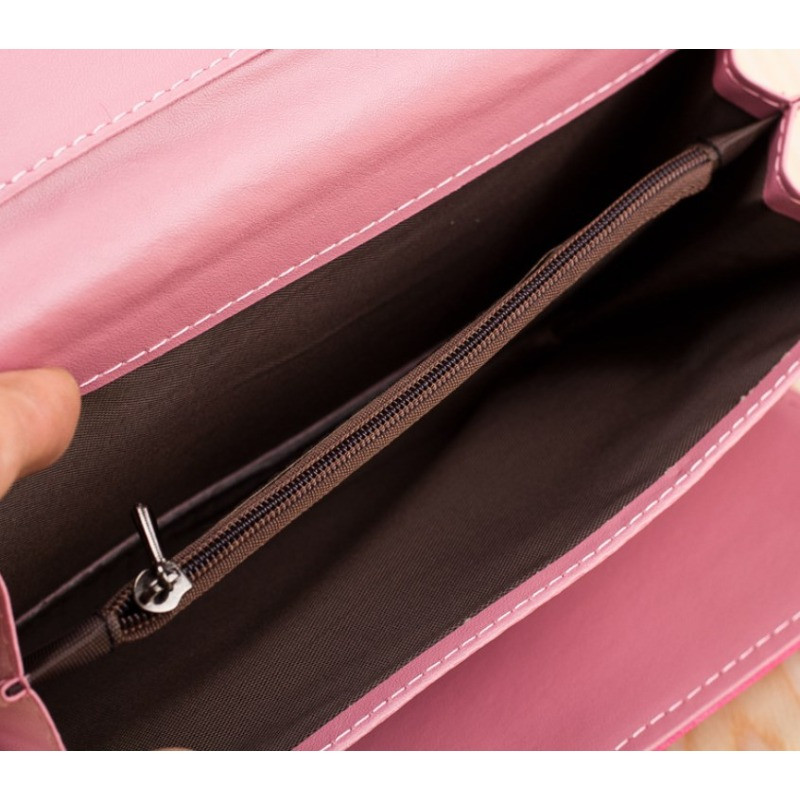 Kunstnahast pikk rahakott naiste matt nahast naiste rahakott Kvaliteetne naiste rahakott kaardikott Ühevärviline naiste ärikott