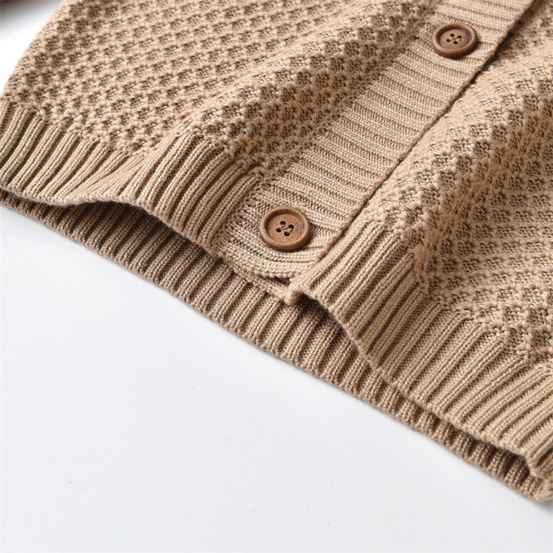 Lapsed Kampsunid Lapsed Kootud Riided Poisid Tüdrukud Villased Kootud Toppide all + Kardigan Beebipüksid Vend Õde Mathcing Riided