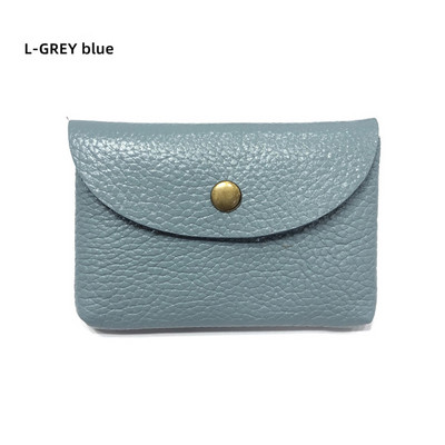 Drop Shipping Nahast miniümbrisvahetuskott Lihtne pandlaga naiste mündikott Print Logo Suure mahutavusega kaardikott