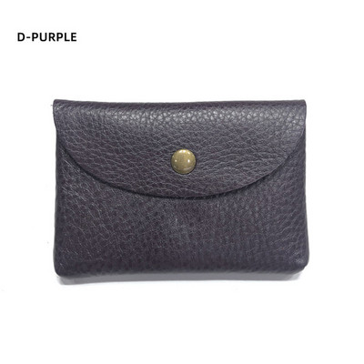 Drop Shipping Nahast miniümbrisvahetuskott Lihtne pandlaga naiste mündikott Print Logo Suure mahutavusega kaardikott