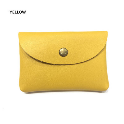 Drop Shipping Nahast miniümbrisvahetuskott Lihtne pandlaga naiste mündikott Print Logo Suure mahutavusega kaardikott