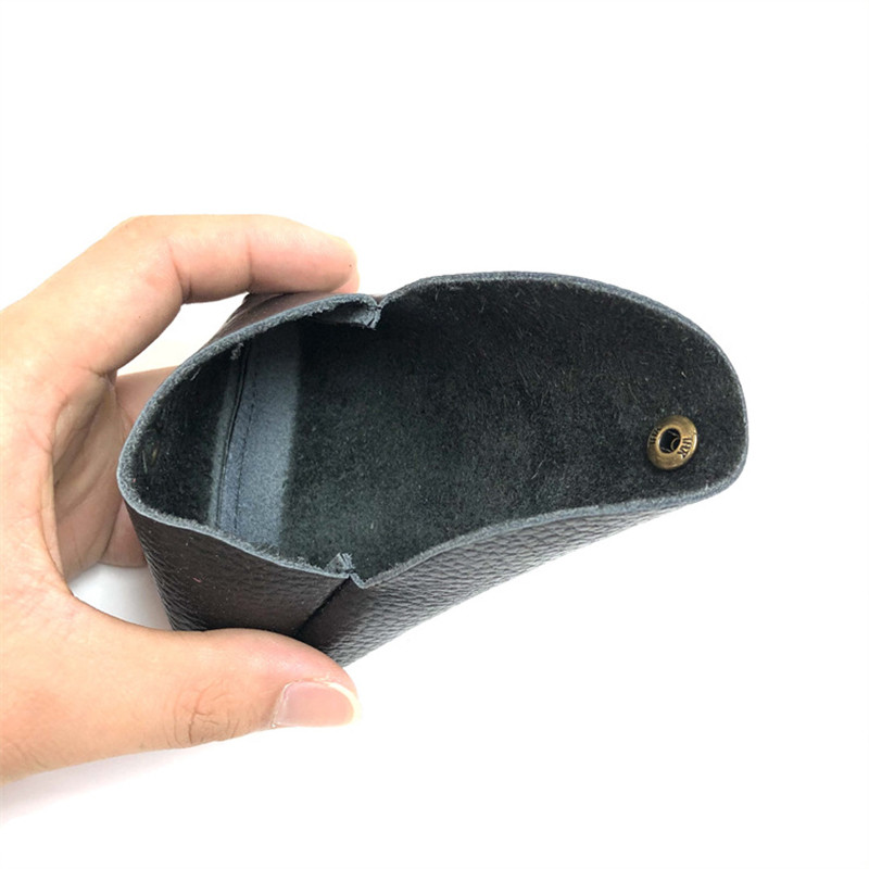 Drop Shipping Nahast miniümbrisvahetuskott Lihtne pandlaga naiste mündikott Print Logo Suure mahutavusega kaardikott