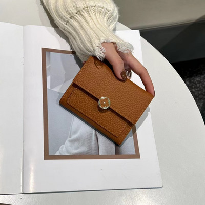 URBAN MASTER Puhas lühikesed naiste väikesed kolmeosalised rahakotid kaardihoidjad naiste rahakotid litši mustriga