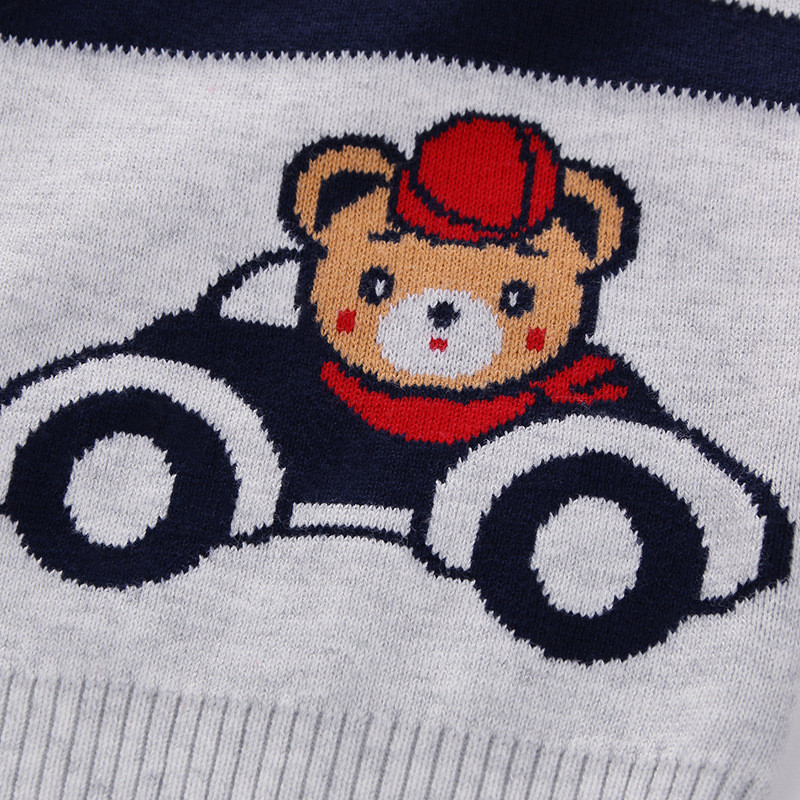 Poiste kampsun Sügisene laste kampsun 2023 uus triibuline auto kudum Mood poiste pikkade varrukatega kampsun 3-7a laste kampsun Pullover