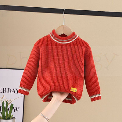 FILOLOOGIA puhas värv sügistalv poiss tüdruk poiss paksu kaelusega särgid tugeva pikkade varrukatega pullover kampsun