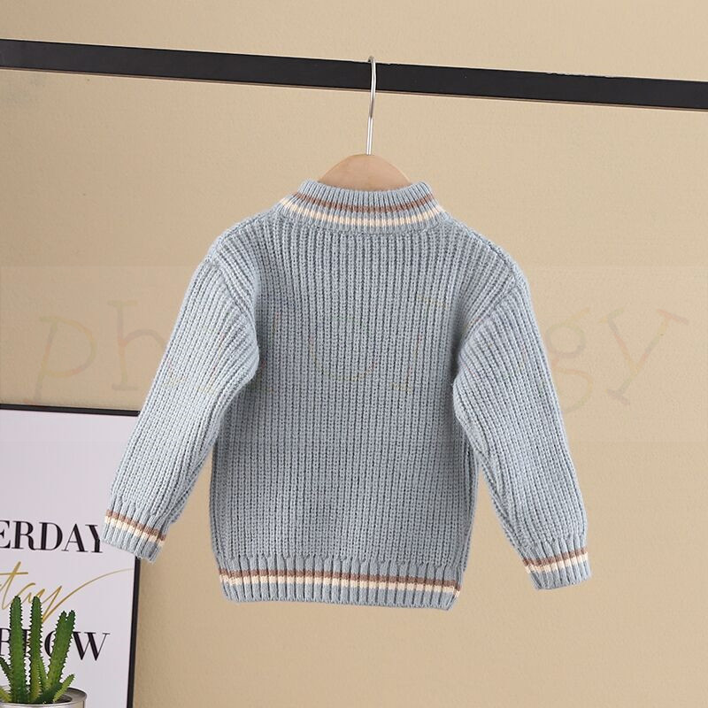 FILOLOOGIA puhas värv sügistalv poiss tüdruk poiss paksu kaelusega särgid tugeva pikkade varrukatega pullover kampsun