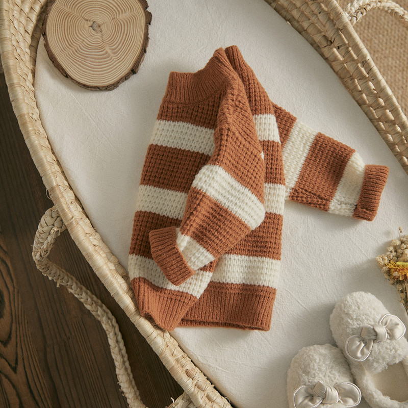 Ma&Baby 0–6-aastane Talvine laps Beebi Poiss Tüdrukutele Kampsunid Imikutele Väikelastele Lastele kootud topid Pullover Sügiskevadriided