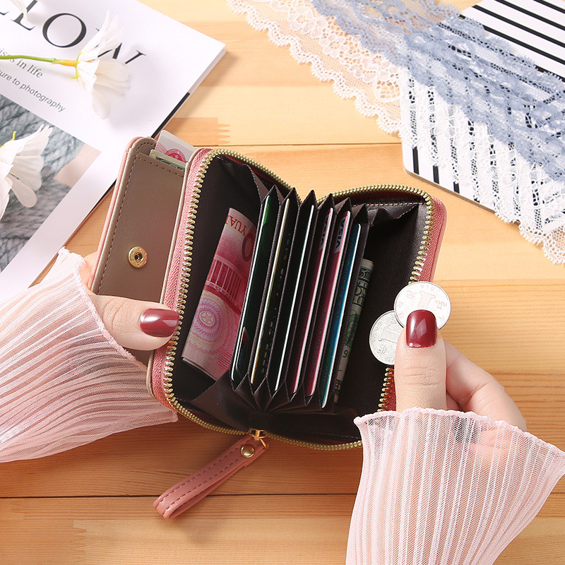 Portofel noi din  pentru femei, portofele mici pentru femei, portmonee scurte pentru fete, pentru femei, portomonee mici, pentru femei, suport pentru carduri