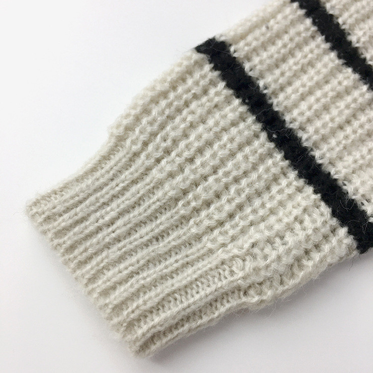 2021. aasta kevadine unisex laste kootud kampsun mantlid triibulise kaelusega korea stiilis laste vabaaja kampsun