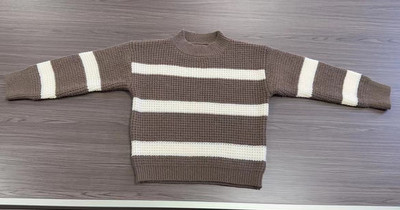 0-6 godina Dječji dječaci Djevojčice Prugasti vrhovi Džemperi dugih rukava Proljeće Jesen Odjevni kompleti za djecu Dječaci Djevojčice