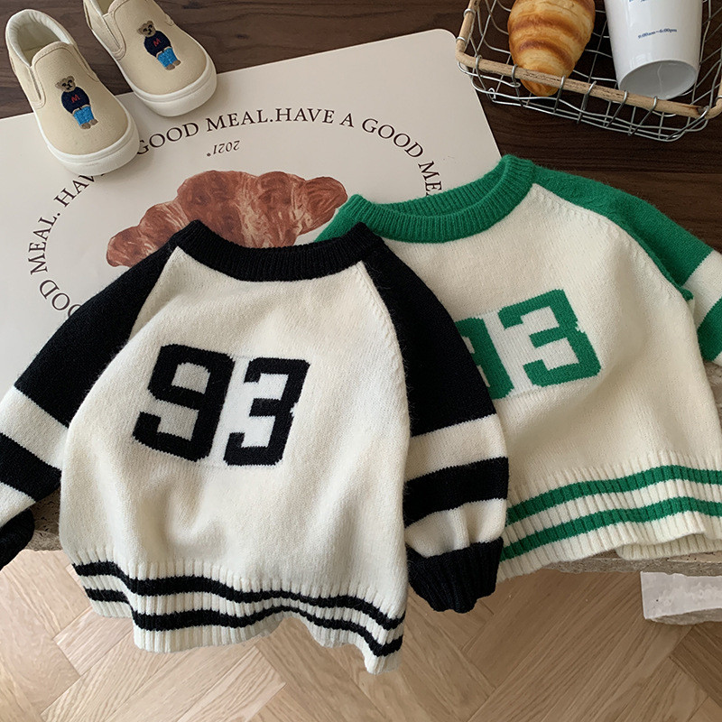Detský sveter pre chlapcov, pletené oblečenie, vrchné oblečenie, zimná bunda, jesenné detské oblečenie, detský sveter, módne batoľacie, športové oblečenie