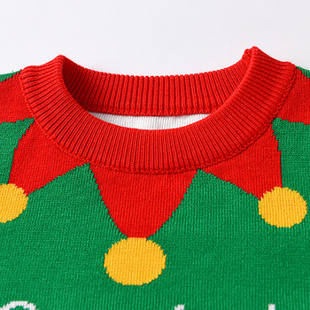 Есенни и зимни детски пуловери за момчета и момичета, пуловер с корона, коледен пуловер, трикотаж