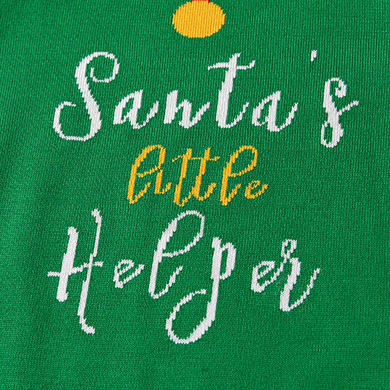 Őszi és téli gyermek fiúk és lányok korona pulóver klaszter Karácsonyi pulóver kötöttáru